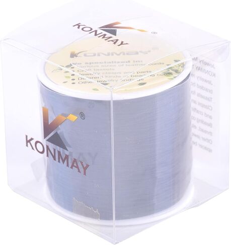 KONMAY 0.8 مم سوار من النايلون المضفر لصنع حبل خيط، خيط تقليم للعقد الصينية، كوميهيمو، الخرز، المكرامي، صناعة المجوهرات، الخياطة، كريم in Kuwait