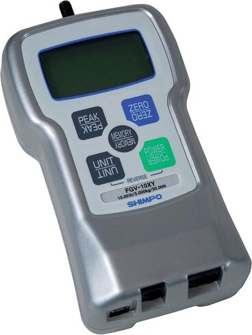 Shimpo FGV-100XY شاشة LCD مقياس القوة الرقمي، 0.1 رطل، نطاق 100 رطل in Saudi Arabia
