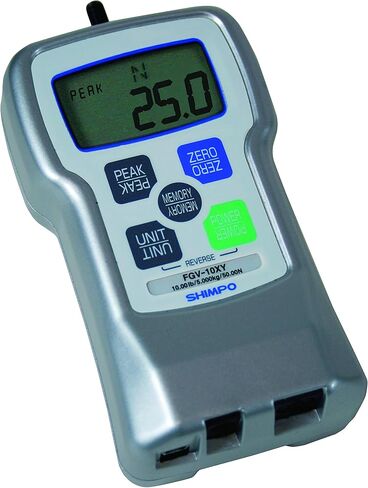 Shimpo FGV-100XY شاشة LCD مقياس القوة الرقمي، 0.1 رطل، نطاق 100 رطل in Saudi Arabia
