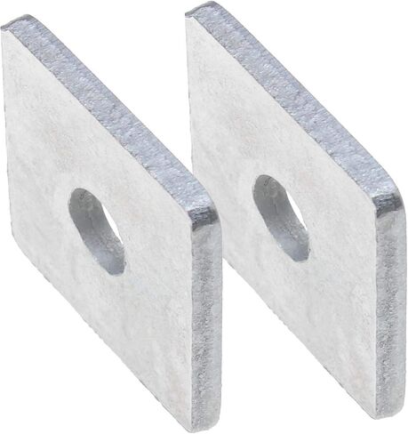 SING F LTD 20 قطعة غسالة مسطحة مربعة، فولاذ كربوني مجلفن على البارد لصناعة السيارات المنزلية (M10x40x4mm) in Kuwait