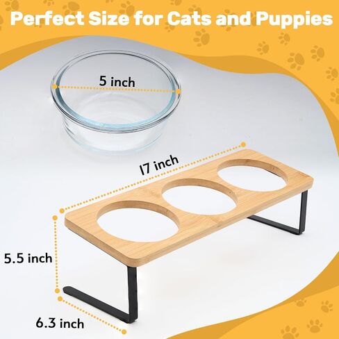Lawfery Elevated Cat Bowls, 15° Tilted Cat Food Bowl in Saudi Arabia