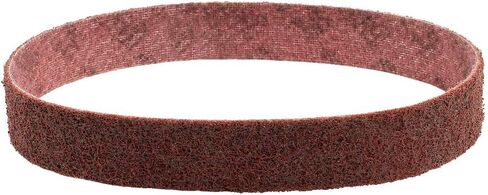 CS Unitec 38533 Pipe-MAX Fine (Blue) Abrasive Surface Conditioning Fleece Belts for Pipe, Curved Surfaces and Handrails (Pack of 4) in Saudi Arabia