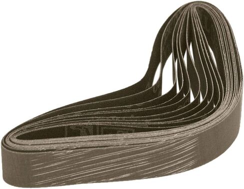 CS Unitec 38547 Pipe-MAX TZ A30/600 Pyramid Belts for Pregrinding Steel and Stainless Steel Pipe, Curved Surfaces and Handrails to Prepare for Mirror Finish (Pack of 10) in Saudi Arabia