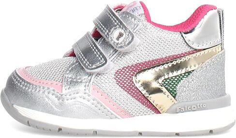 Naturino Girl's Falcotto Zak 3 VL (طفل صغير/طفل صغير) فضي/بلاتيني الاتحاد الأوروبي 24 (الولايات المتحدة 7.5 طفل صغير) M in Kuwait