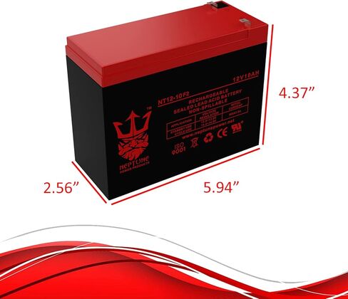 استبدال منتجات Neptune Power 12V 10AH لبطارية SHOPRIDER Echo 3 SL73 - عبوتان in Kuwait
