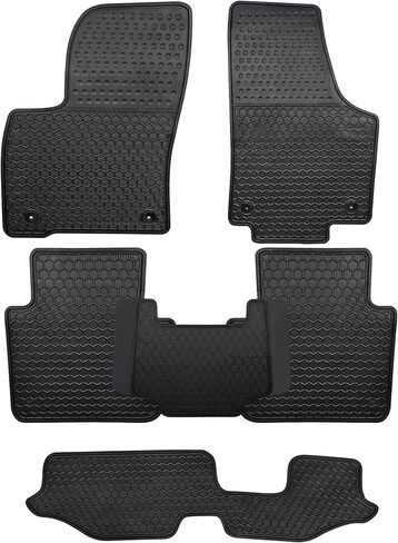 Lwope الحصير سيارة مخصص صالح ل Acura MDX 2022 2023 2024 الحصير المطاط الأسود السيارات بطانة جميع الأحوال الجوية حماية الثقيلة عديم الرائحة in Kuwait
