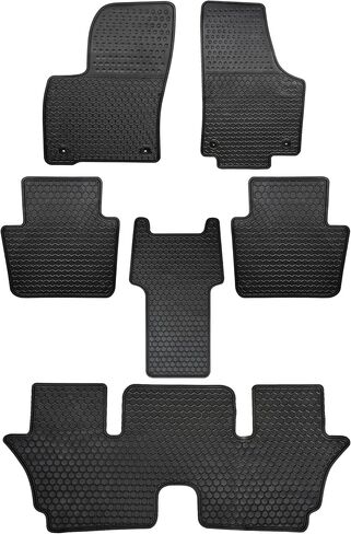 Lwope الحصير سيارة مخصص صالح ل Acura MDX 2022 2023 2024 الحصير المطاط الأسود السيارات بطانة جميع الأحوال الجوية حماية الثقيلة عديم الرائحة in Kuwait