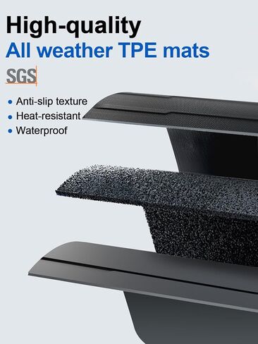 سجادات أرضية JOULARISE لملحقات 2023 2024 Lexus RX350 (غير مناسبة RX450h)، واقي بطانة البضائع لجميع الأحوال الجوية لسيارة Lexus RX350/RX350h/RX500h in Kuwait