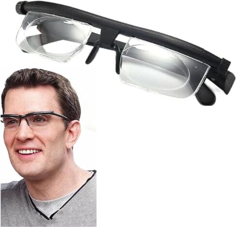 CROOT Adjustable Glasses Dial Vision, Adjustable Vision Eyeglasses Near and Far Sight for Men And Women in Kuwait