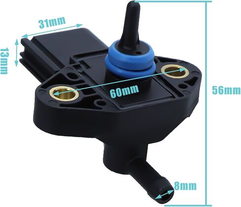 Atunee 0261230093 مستشعر ضغط حقن الوقود لـ F150 E150 F250 E250 F350 E350 Super Duty Escape Expedition Explorer Five Hundred Focus Fusion Mustang Taurus استبدال 3F2Z9G756AC in Kuwait