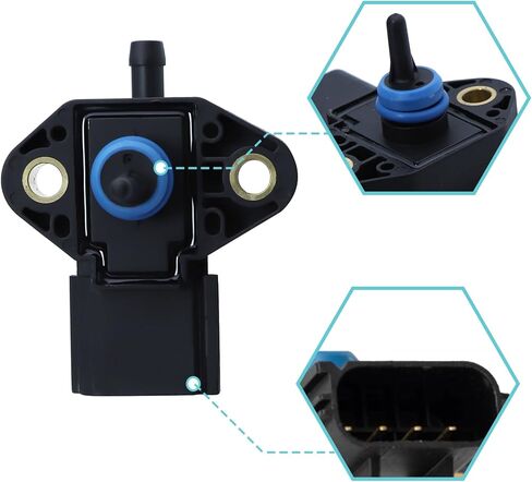 Atunee 0261230093 مستشعر ضغط حقن الوقود لـ F150 E150 F250 E250 F350 E350 Super Duty Escape Expedition Explorer Five Hundred Focus Fusion Mustang Taurus استبدال 3F2Z9G756AC in Kuwait