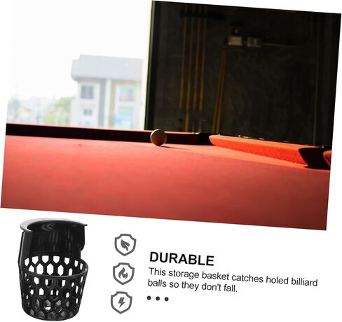 BESPORTBLE Billiard Pockets Pool Table Basket Pockets, Plastic Pool Table Web Basket Billiards Accessories Pool Table Accessories, Pool Table Pocket Replacement in Saudi Arabia