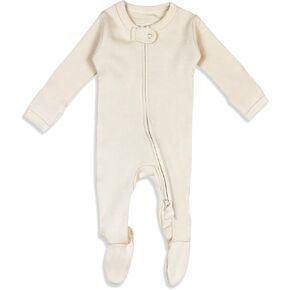 L'ovedbaby Baby Organic 2-way Zipper Footie in Saudi Arabia