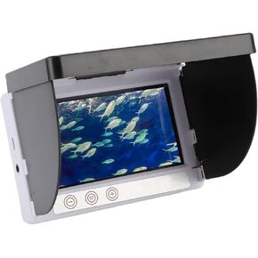 Goshyda Underwater Fishing Camera 1080P HD, 4.3 Inch 2000 Nits Brightness Screen with 98.4ft Cable, 195 Wide Angle for Ice Fishing and Boat Fishing in Kuwait