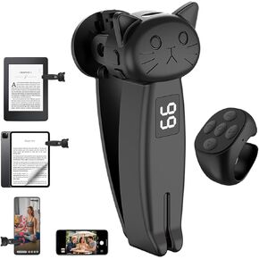 Remote Page Turner for Kindle, Camera Camcorder Remote Controls for TikTok Tablets Without Touching Your Screen, 2-in-1 Page Clicker Compatible with iPhone, Kobo, iPad, Android, Ideal Gift in Saudi Arabia