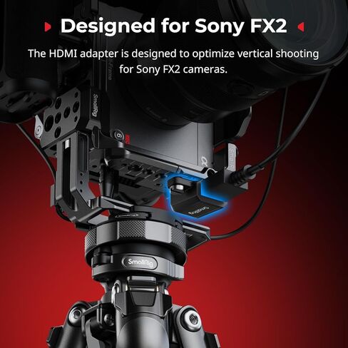 محول SmallRig HDMI لجهاز Sony FX2، عالي الوضوح، نقل بيانات ثابت، تركيب سريع بدون أدوات، للتصوير العمودي - 5593 in Kuwait