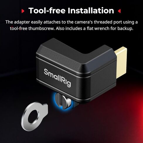 محول SmallRig HDMI لجهاز Sony FX2، عالي الوضوح، نقل بيانات ثابت، تركيب سريع بدون أدوات، للتصوير العمودي - 5593 in Kuwait