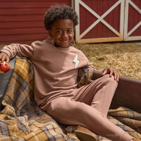 Modern Moments by Gerber baby-boys Sweatshirt and Jogger Set in Saudi Arabia