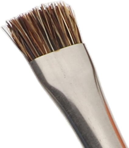 Anti Static Brush Double Head Electronics Cleaner 4Pcs Set for Motherboard Chip Camera Mobile Phone Parts Cleaning Stainless Steel Orange Blue Red Silver in Saudi Arabia