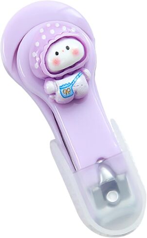 Cute Cartoon Nail Clippers Home Safety Nail Clippers, Portable Nail Scissors - Satchel Character LCC796-04 in Saudi Arabia