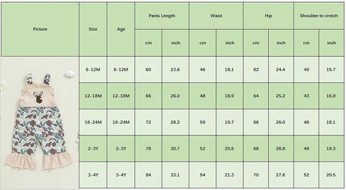 Toddler Baby Girl Hunting Outfit Camo Deer Bell Bottom Overalls Romper Sleeveless One Piece Jumpsuit Fall Clothes in Saudi Arabia