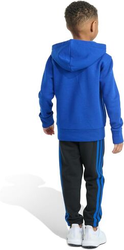 adidas baby-boys 2-piece Long Sleeve Graphic Fleece Pullover & Jogger Set in Saudi Arabia