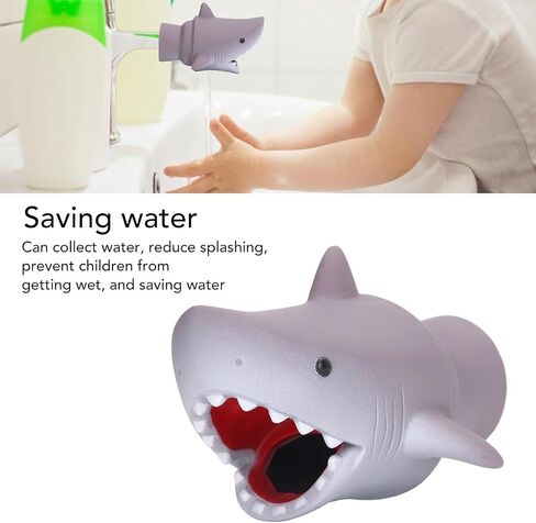 Bathtub Spout Cover for Kids:Toddler Bathtub Faucet Cover for Kids,Spout Cover Bathroom Tub Shark,Faucet Cover Baby Bathtub Silicone for Kids, Toddler, Infant, Gifts for Children in Saudi Arabia
