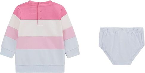 GUESS baby-girls Eco Long Sleeve Active Dress and Diaper Cover in Saudi Arabia