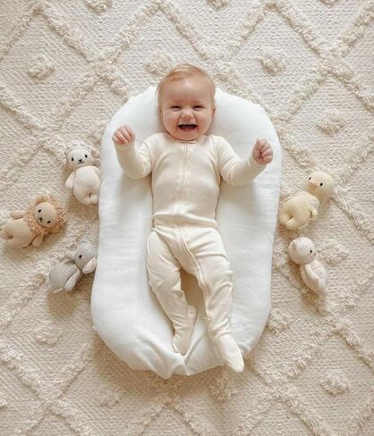 L'ovedbaby Baby Organic 2-way Zipper Footie in Saudi Arabia