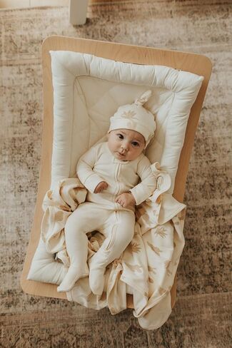L'ovedbaby Baby Organic 2-way Zipper Footie in Saudi Arabia