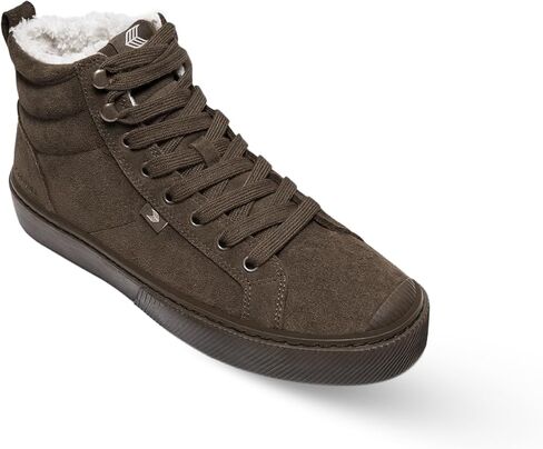 Cariuma OCA Therma High Tops Suede Boots, Comfortable Shoes for Women, Lightweight & Sustainable, Versatile Casual Footwear with 100% Vegan Insoles, Rubber Soles in Kuwait