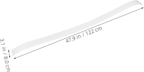 لوحة توزيع الضوء LED Ciieeo: ورقة توزيع قابلة للانحناء مقاس 48 × 3.14 بوصة لشريط أضواء المنزل والمكتب وتزيين إضاءة الحفلات - تركيبات إضاءة LED in Kuwait