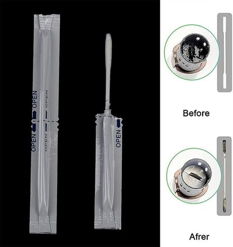 120 PCS Cleaning Swab Sticks Swabs Multi-Purpose fit for Cleaning Printers, Electronics, Compatible with Cleaning The Small Part Accessories in Saudi Arabia