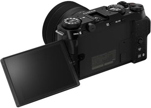 كاميرا FUJIFILM X-M5 بدون مرآة مع حزمة عدسات XC 15-45 مم، تتضمن: بطاقة ذاكرة SanDisk Extreme PRO SDXC سعة 64 جيجابايت وبطارية احتياطية والمزيد (6 عناصر) (أسود) in Saudi Arabia