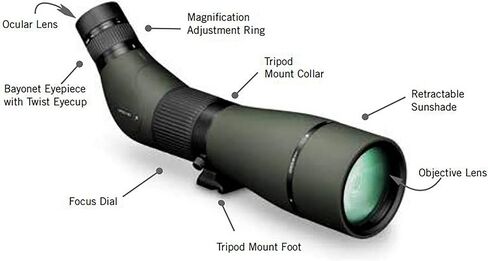Vortex Optics Viper HD نطاقات الإكتشاف in Kuwait