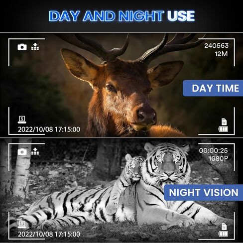 Night Vision Goggles Head Mounted, 1312FT Night Vision Binoculars Compatible with Military Tactical Helmet, Infrared Long Focus 8X Digital Zoom/32GB SD Card, black in Kuwait