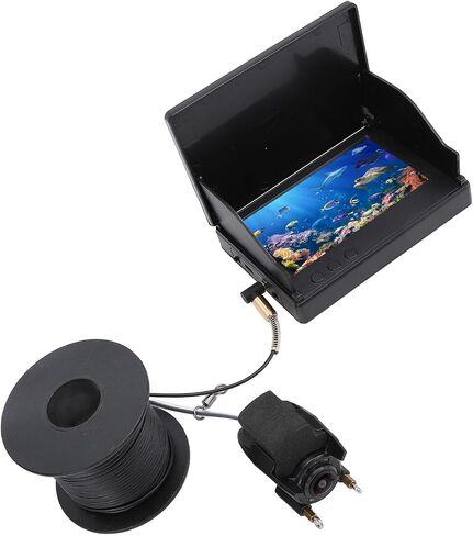 Keenso Portable Underwater Fishing Camera 1080P High Definition 4.3in Screen Fish Finder for Ice Fishing in Saudi Arabia