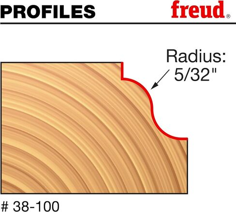 Freud 38-100: 1-1/16" (Dia.) Roman Ogee Bit with 1/4" Shank in Saudi Arabia