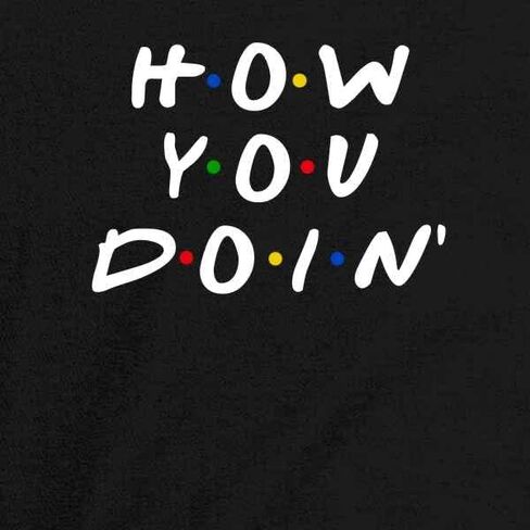 Pop Threads How You Doin Quote Funny 90s Retro Infant Baby Boy Girl Bodysuit in Saudi Arabia