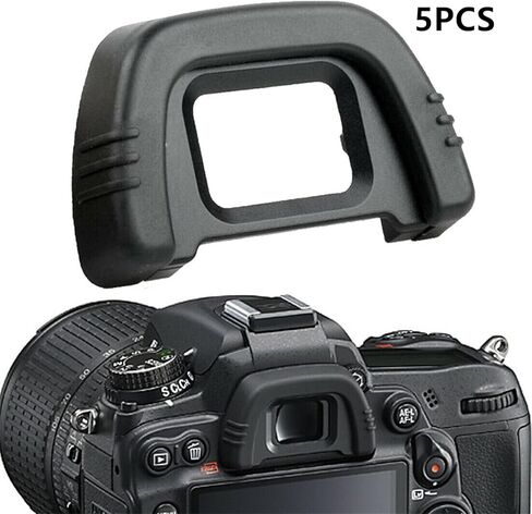 ZEZEFUFU 5PCS Viewfinder Eyepiece Eyecup for Nikon D70s/80/D90/D40/D50/D100/D200/D300/D7000 DK-21 in Saudi Arabia