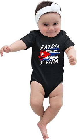 Go All Out Infant Patria y Vida Cuba Pride Freedom Creeper in Saudi Arabia