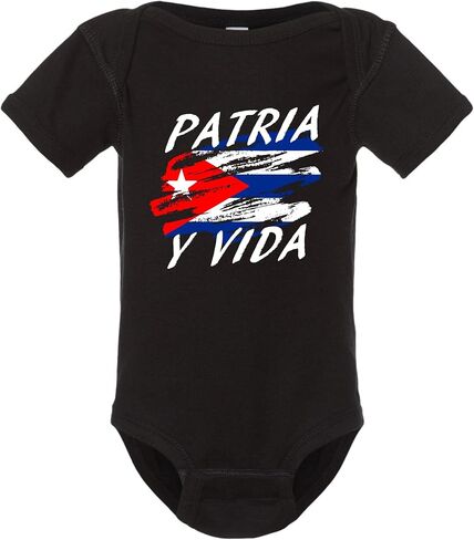 Go All Out Infant Patria y Vida Cuba Pride Freedom Creeper in Saudi Arabia