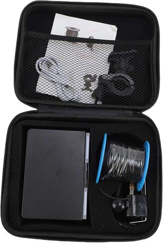 Goshyda Underwater Fishing Camera 1080P HD, 4.3 Inch 2000 Nits Brightness Screen with 98.4ft Cable, 195 Wide Angle for Ice Fishing and Boat Fishing in Saudi Arabia