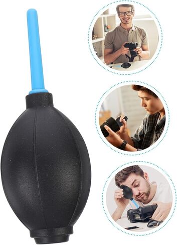 3pcs Air Blower Dust Cleaner Ergonomic Squeeze Pump for Camera Sensor Lens Filter Cleaning Portable Lightweight Dust Remover in Saudi Arabia