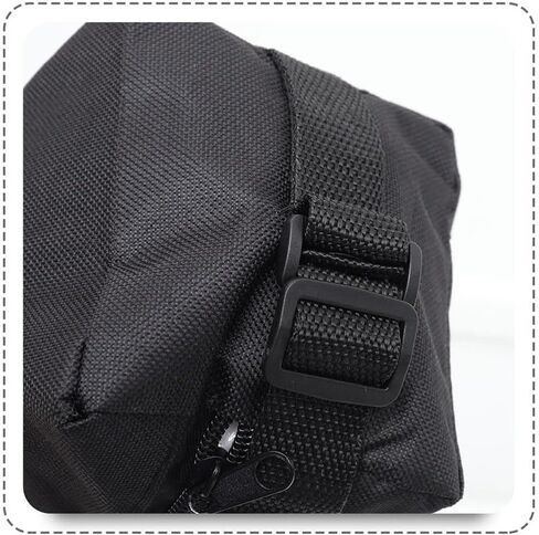 Gatuida Tripod Carrying Case, Light Stand Bag, Foldable Tripod Storage Bag with Shoulder Strap, Oxford Cloth Travel Case, Black, 35.43 x 3.93 x 3.93 Inches in Saudi Arabia