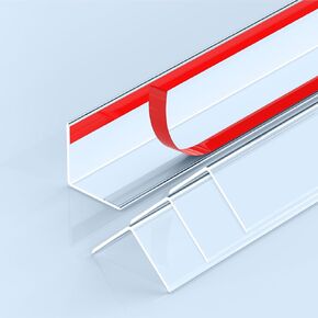 39.4" x 1.18" Wall Corner Protectors, 2PCS Clear Self-Adhesive Guards, Corner Guards & Edge Protector for Walls, Cabinet Doors, Edge Protector Trim, Easy to Install and Clean in Saudi Arabia