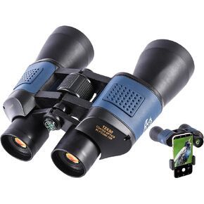 12x50 Binoculars for Adults High Powered HD Waterproof Compact Binoculars with Clear Low Light Vision and Compass for Bird Watching Hunting Travel Cruise Outdoor Sports with Carrying Bag in Saudi Arabia