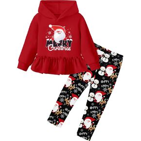 ملابس طفلة صغيرة في كريسون ملابس طويلة الأكمام كشكش قميص قميص الأزهار سراويل 2 أجهزة كمبيوتر in Kuwait