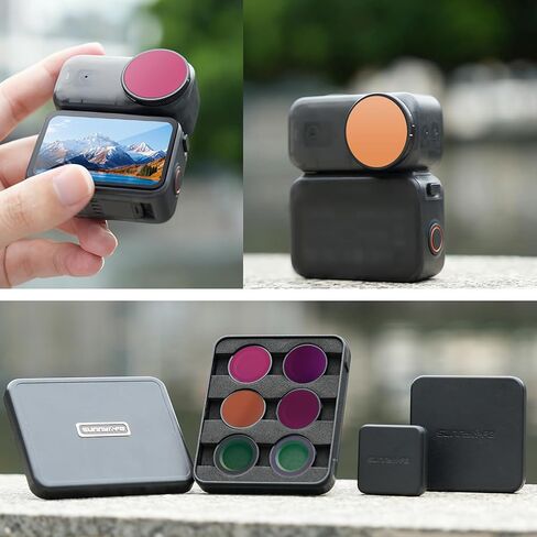 Lens Filters Set for DJI Osmo Nano, Camera Accessories Lens Filter Kit (1/4 Black Soft) in Saudi Arabia