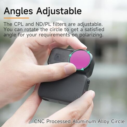 Lens Filters Set for DJI Osmo Nano, Camera Accessories Lens Filter Kit (1/4 Black Soft) in Saudi Arabia
